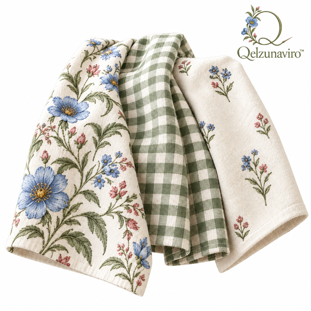 Country Garden Kitchen Towels, Set of 3 — view 4